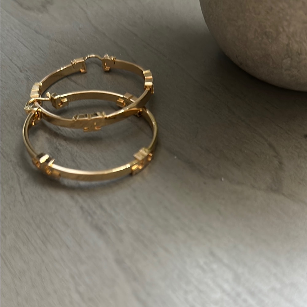 Elegant Gold Hoop Earrings